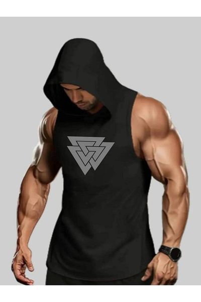 BURUTEKIN Copy - Male Athlete Cotton Fitness Bodybuilding