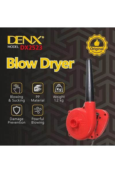 Denx Handheld Electric Air Blower for Dust Cleaning