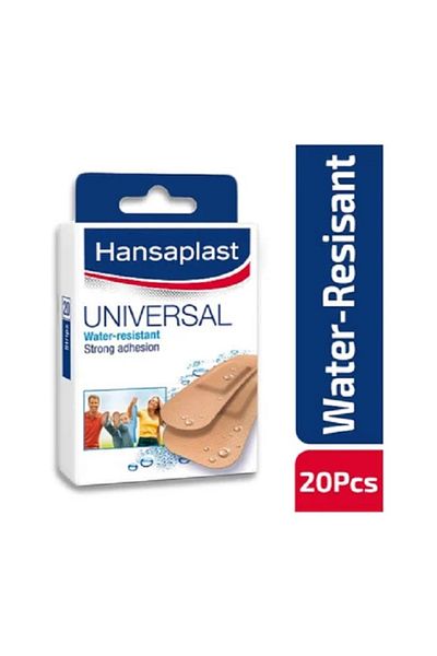 Hansaplast 20S UNIVERSAL ASSORTED STRIP WATER RESIATANT