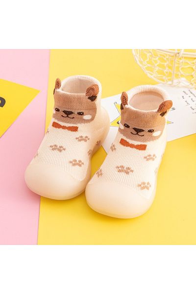 Superbaby Cream loafers - Coquettish bear