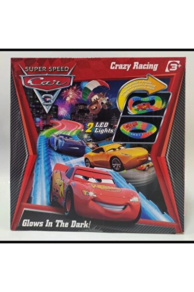 TRUST STORE Şimşek Mcqueen 96 Parça Yarış Pisti Ve 1 Adet Pilli Araba