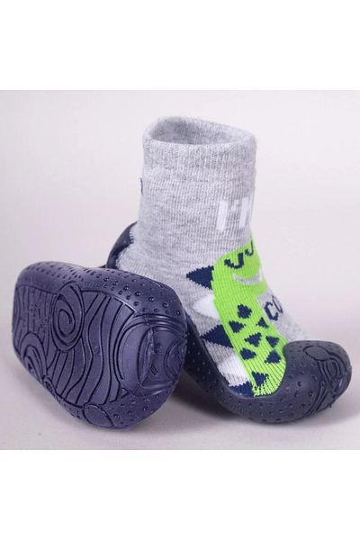 Superbaby Children's moccasins with non-slip sole - cheerful and comfortable design