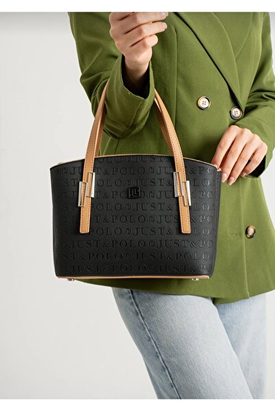 Just Polo حقيبة يد نسائية من جست بولو مكونة من 5 أقسام ومحفظة (موديل خاص لعيد...