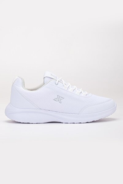 Dilimler Ayakkabı Чоловічі спортивні черевики білі з шнурівкою та підошвою з фетру