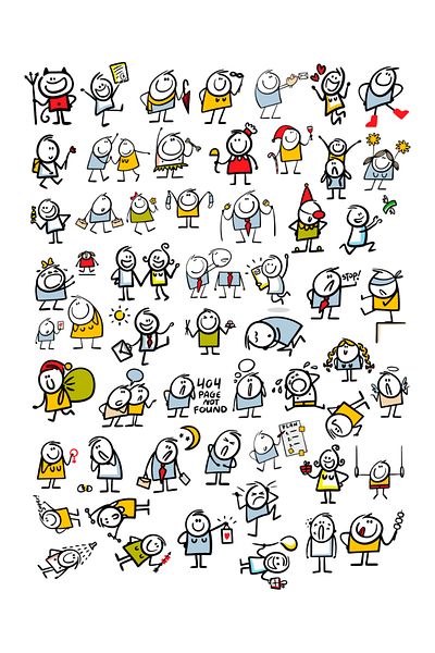 Studio D arte DIY KIT Mood Meme Sticker Planner Agenda Bullet Journal Laptop Phone Book Reading Response Decal