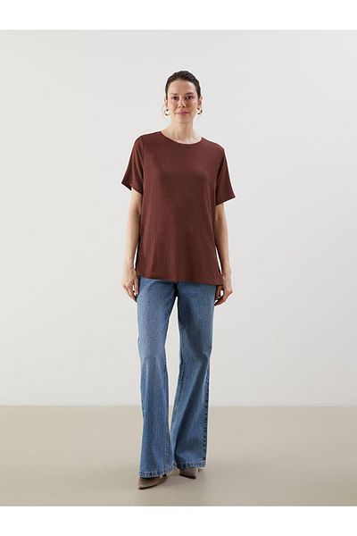 LC Waikiki Crew Neck Straight Women's T-Shirt (S5)