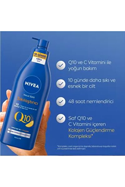 NIVEA Besleyici & Sıkılaştırıcı Vücut Sütü 400 ml
