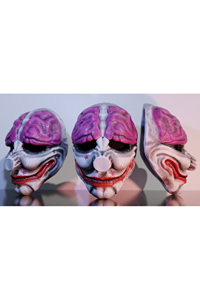 ts Payday 2 Houston's Maskesi Fan Made Gerçek Boyut Payday 2 Maskeleri