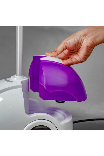 Olsenmark Garment Steamer 1.8l 2000w – Fast Heating Telescopic Pole Portable For All Fabric Types