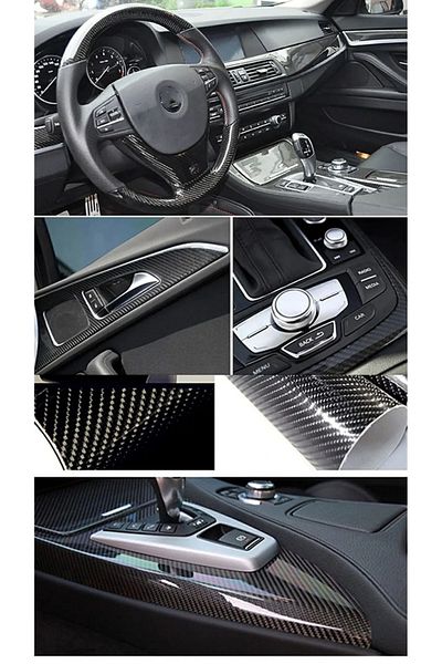 61 AVM 5D Carbon Coating Foil – Car & Motorcycle Compatible – 30×100 cm
