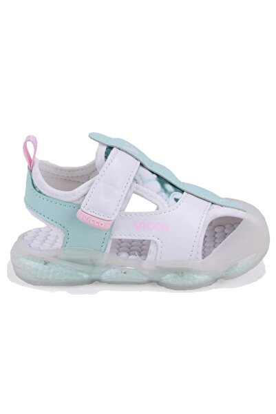 Vicco Live 332b525y217 White Orthopedic Daily Lighted Girls' Sports Sandals