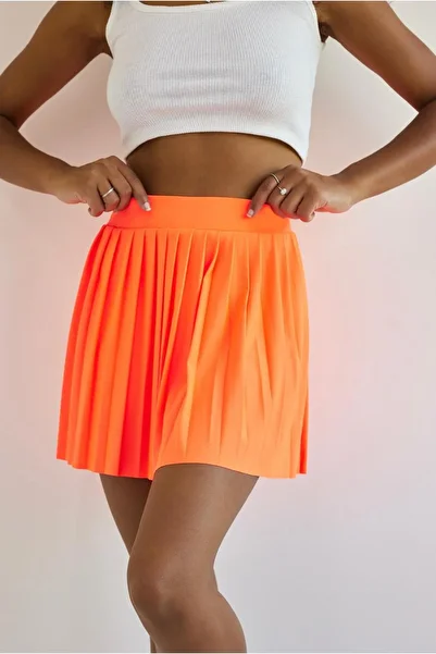 Actiwear Pleated Tennis Skirt with Shorts Inside