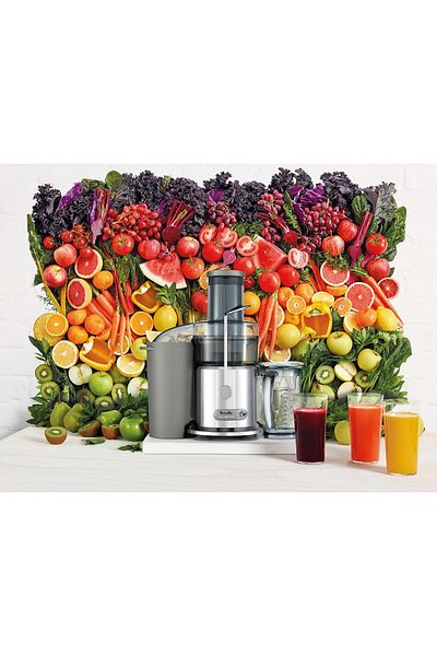 Breville Juice Fountain Max Juicer - Bje410, Silver, min 2 yrs warranty