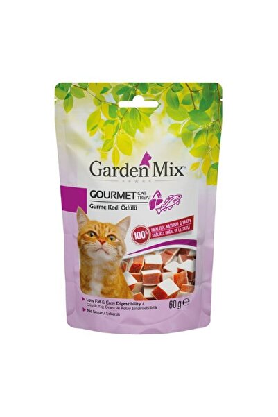 Gardenmix Garden Mix Gurme Düşük Yağlı Şekersiz Kedi Ödül Maması 1 Adet 60 Gr...