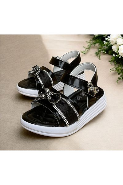 Hızlı Al Girl's Sandals. Girl's Sandals with Velcro, Suitable for Daily Use.