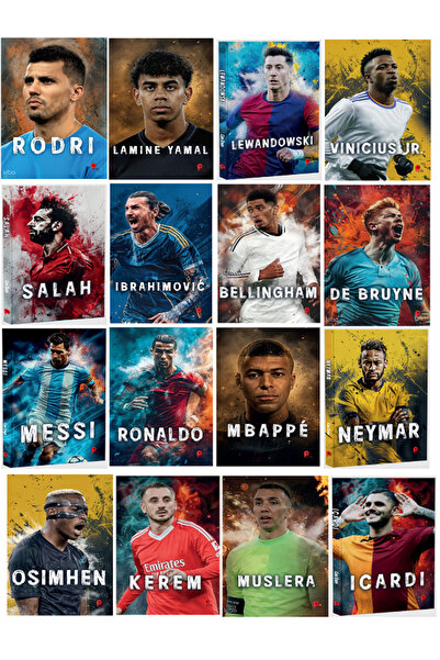 dokuzyayinlari RONALDO + VİNİCİUS + MESSİ + BELLİNGHAM + MUSLERA / Büyük Post...