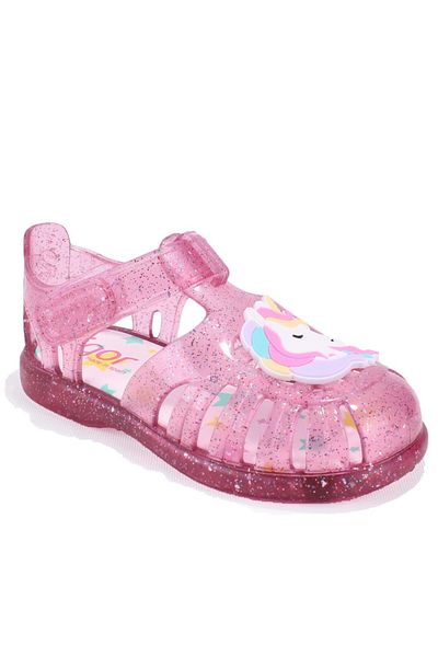 IGOR S10341 Tobby Unicornio Fuchsia Transparent Orthopedic Daily Girl's Sandals