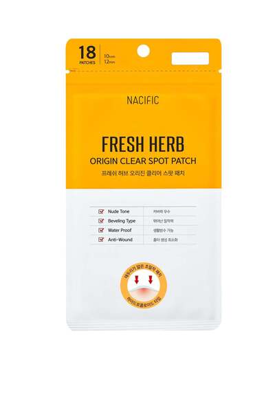 Nacific لصقات عشبية طبيعية لعلاج البثور وآثار حب الشباب