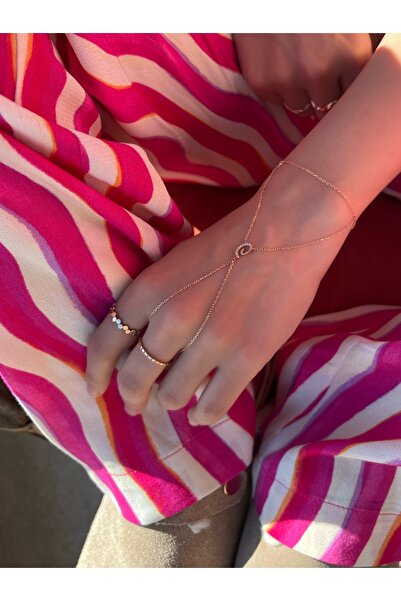 Melez mini Atelier Spiral Halo Şahmeran - 14 Ayar Altın & Pırlanta