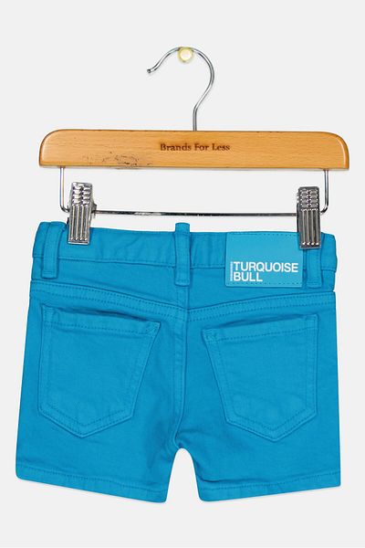DSquared2 Toddlers Boy Brand Logo Denim Shorts, Blue