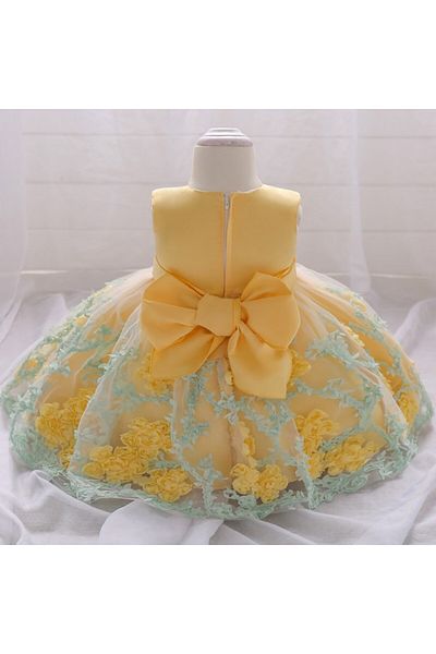 Superbaby Rochita ocazie galbena - Gradina de flori