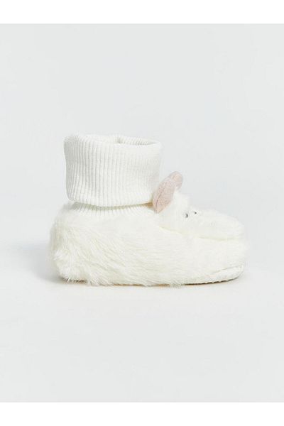 LC Waikiki Embroidered Baby Girl Socks Home Boots