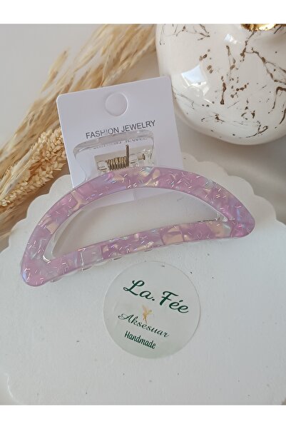 La fee aksesuar Agrafă de păr Bone Lilac pentru femei, moale și colorată