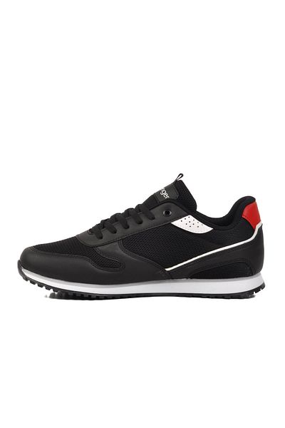 Slazenger Black White Mesh Breathable Men's Sports Shoes Invicible m