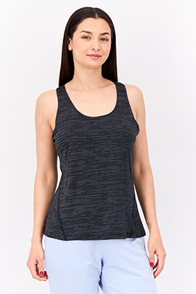 SKECHERS Women Sportswear Fit Sleeveless Training Tank Top, Black