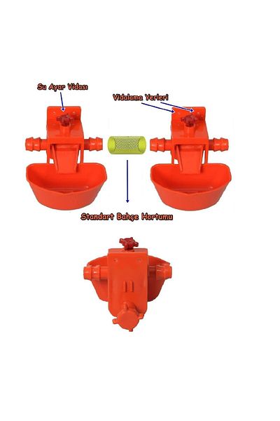 STELLA MODA Chicken Chick Waterer 20 Pieces Automatic