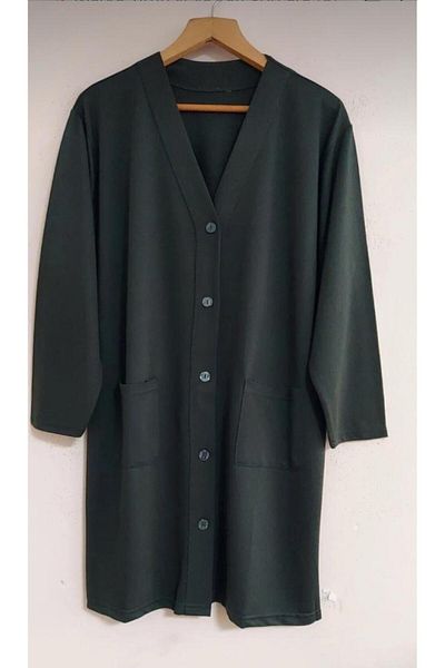 Kuraff Giyim Long Combed Mother's Cardigan Special for Mother's Day