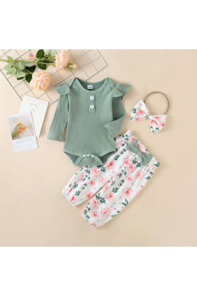 Superbaby Σύνολο για κορίτσια με βελούδινο κορμάκι - Sunny