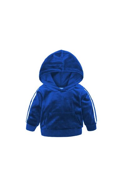 Superbaby Trening albastru din catifea pentru bebelusi si copii