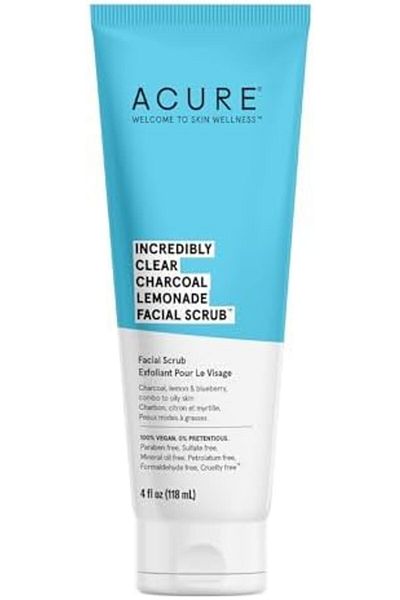 ACURE Incredibly Clear Charcoal Lemonade Facial Scrub-118 ml