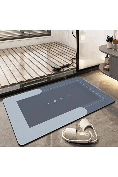 EVİMA (1 шт.) Нековзна основа, водопоглинаюча, 40×60, квадратна килимок для ванної кімнати