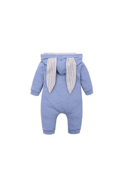 Superbaby Salopeta bleu pentru bebelusi - Iepurila