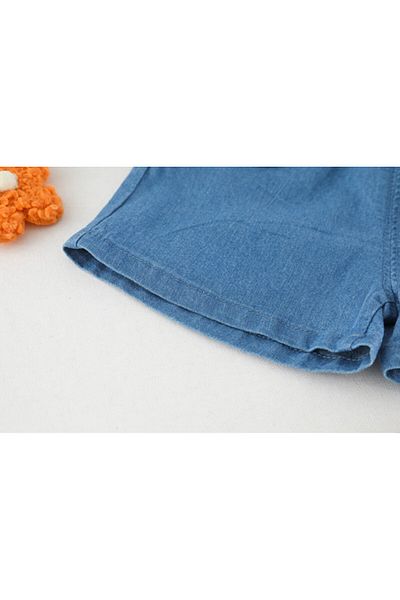 Superbaby Costume with yellow blouse and jeans pants - Bear