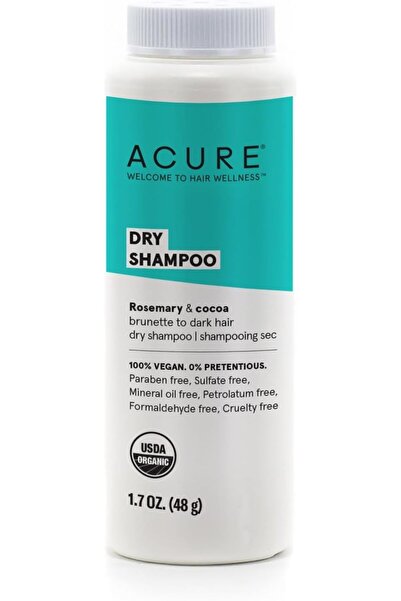 ACURE شامبو جاف للشعر البني إلى الداكن | نباتي ١٠٠٪ | عضوي معتمد | شعر مُحسّن...