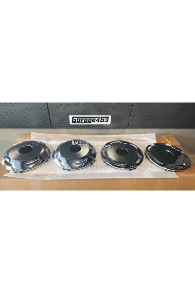 OEM 17.5 İnç Krom Jant Kapağı 2 Düz 2 Bombeli Fırfırlar Dahil Garage453