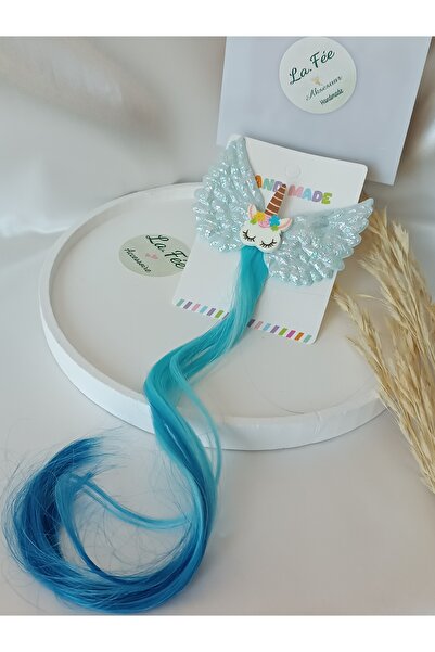 La fee aksesuar devojčica jednorog kopča za kosu pletena frizura dodatak za k...