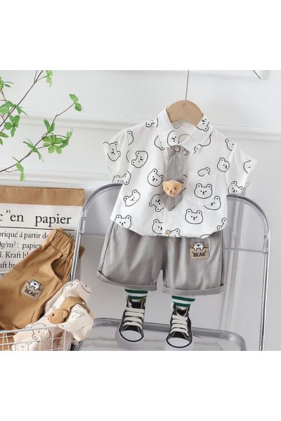 Superbaby Costumas pentru baietei - Ursuleti