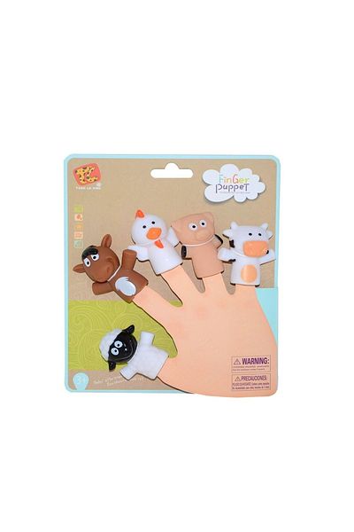 Art Tone Finger Puppet Tl-14 Animal Figure Finger Puppet 3+