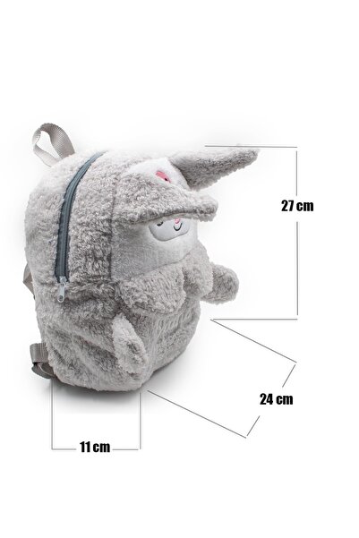 İnciAkfırat Comfortable Backpack with Plush Toy Figure