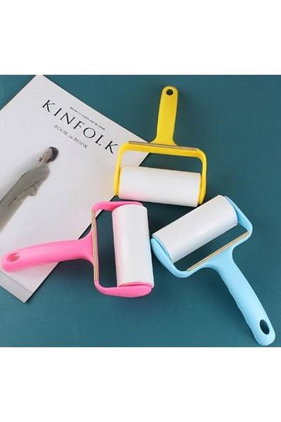 3B Trend Adhesive Cat Dog Carpet Seat Bristle Feather Dust Collection Roller Lint Collector