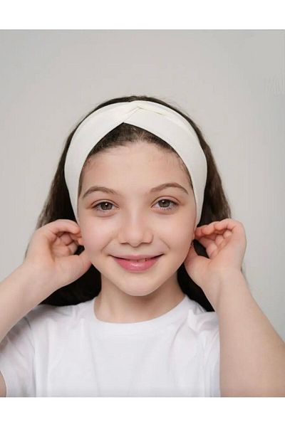Actiwear Double Sided Wearable Knitted Camisole Children's Bandana Hair Accessory