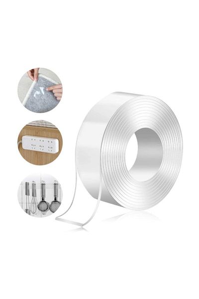 Torix 3M Double Sided Transparent Tape – Reusable, Waterproof, Traceless Acrylic Mounting Tape
