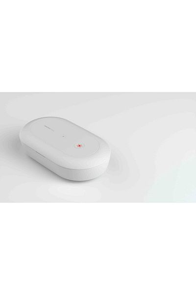 Amazingthing UV Light Sanitizer Box XL Elite Edition & 10W Wireless Charger for Cell Phones, Off White