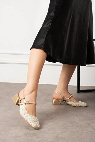 İnciAkfırat Shoes with Heels That Provide Comfort and Elegance with Short Heels