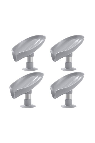 3B Trend 4 قطع من موزع الصابون للمطبخ والحمام بتصميم أوراق اللوتس مع تصريف مياه