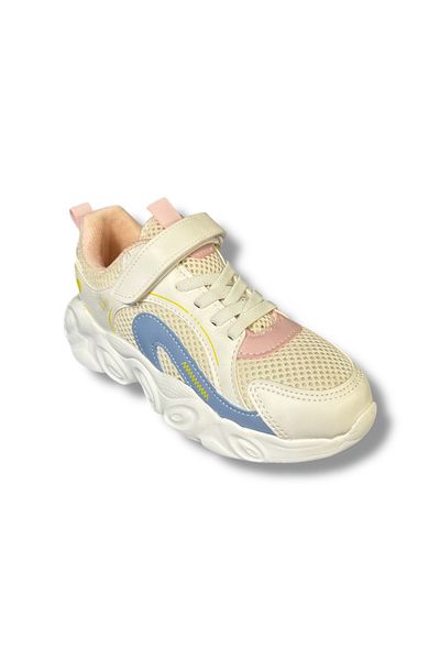 İdeal Cool Kelvin Girl's High Sole Mesh Very Comfortable Daily Running Walking Sports Shoes